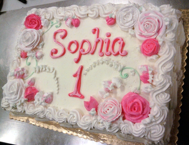 1st Birthday Sheet Cake 1st Birthday Sheet Cake