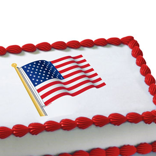 American Flag Cake Decorations American Flag Cake Decorations