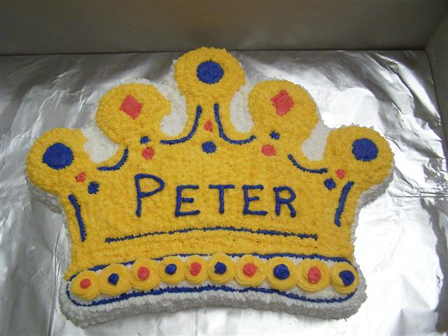 Birthday Cake with Crown Birthday Cake with Crown