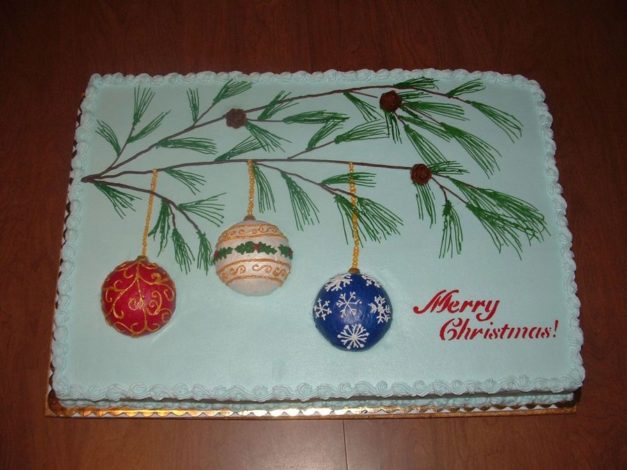 Christmas Sheet Cake Christmas Sheet Cake