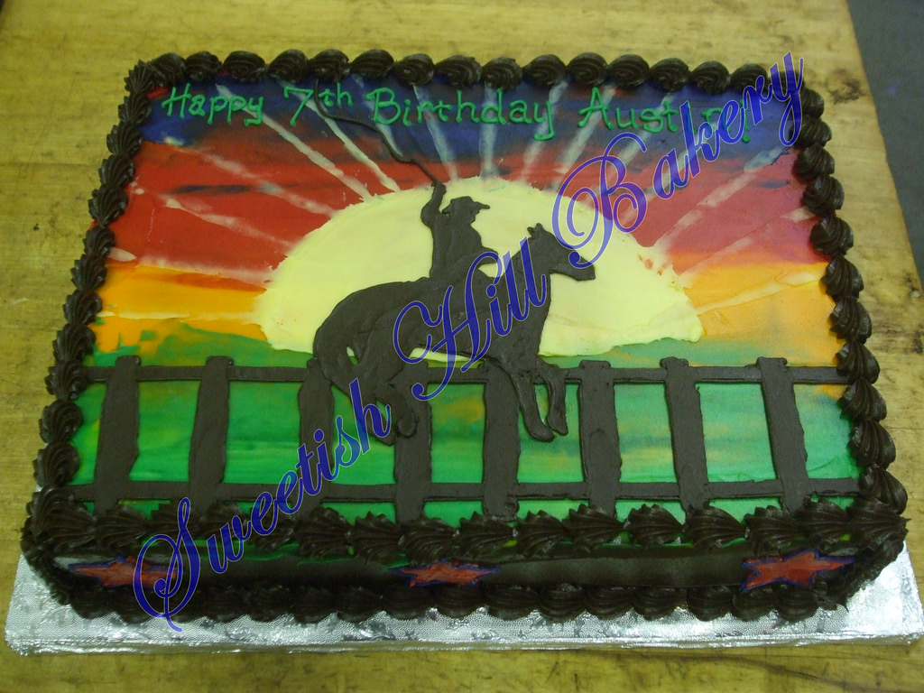 Cowboy Birthday Cake Cowboy Birthday Cake
