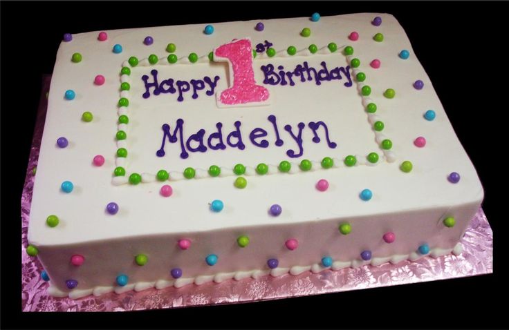 Decorated Birthday Sheet Cakes Decorated Birthday Sheet Cakes