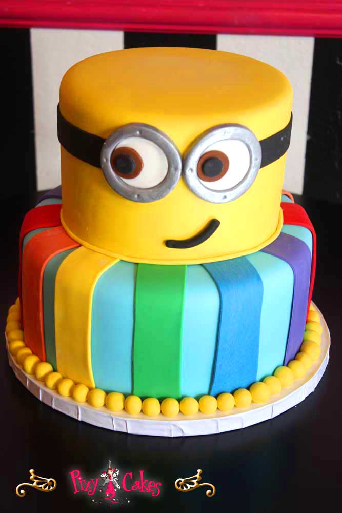 12 minion birthday cakes