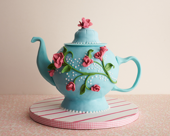 How to Make Teapot Birthday Cakes How to Make Teapot Birthday Cakes