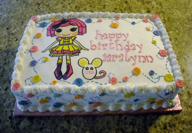 Lalaloopsy Sheet Birthday Cakes Lalaloopsy Sheet Birthday Cakes