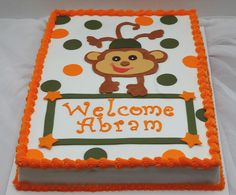 Monkey Baby Shower Sheet Cake Ideas Monkey Baby Shower Sheet Cake Ideas