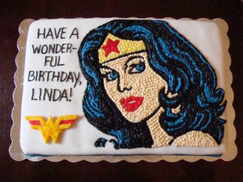 Wonder Woman Cake Wonder Woman Cake