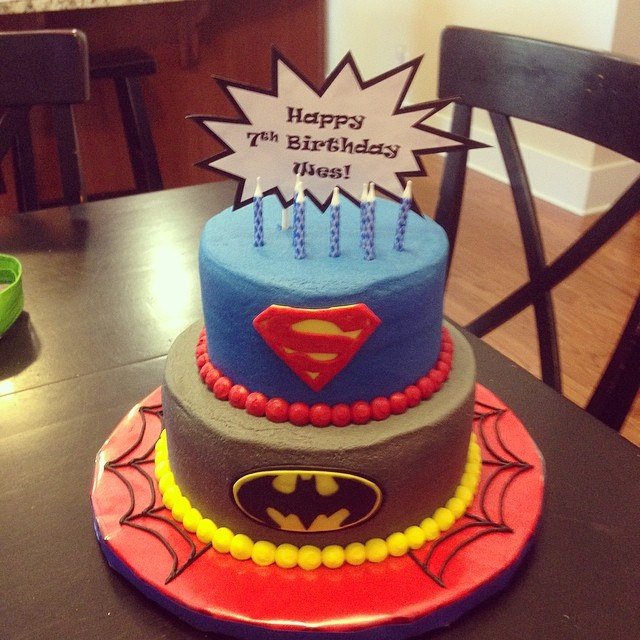 7 Year Old Boy Birthday Cake