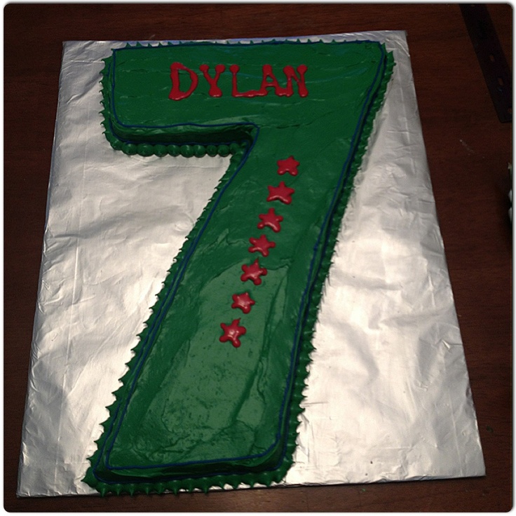 7 Year Old Boy Birthday Cake