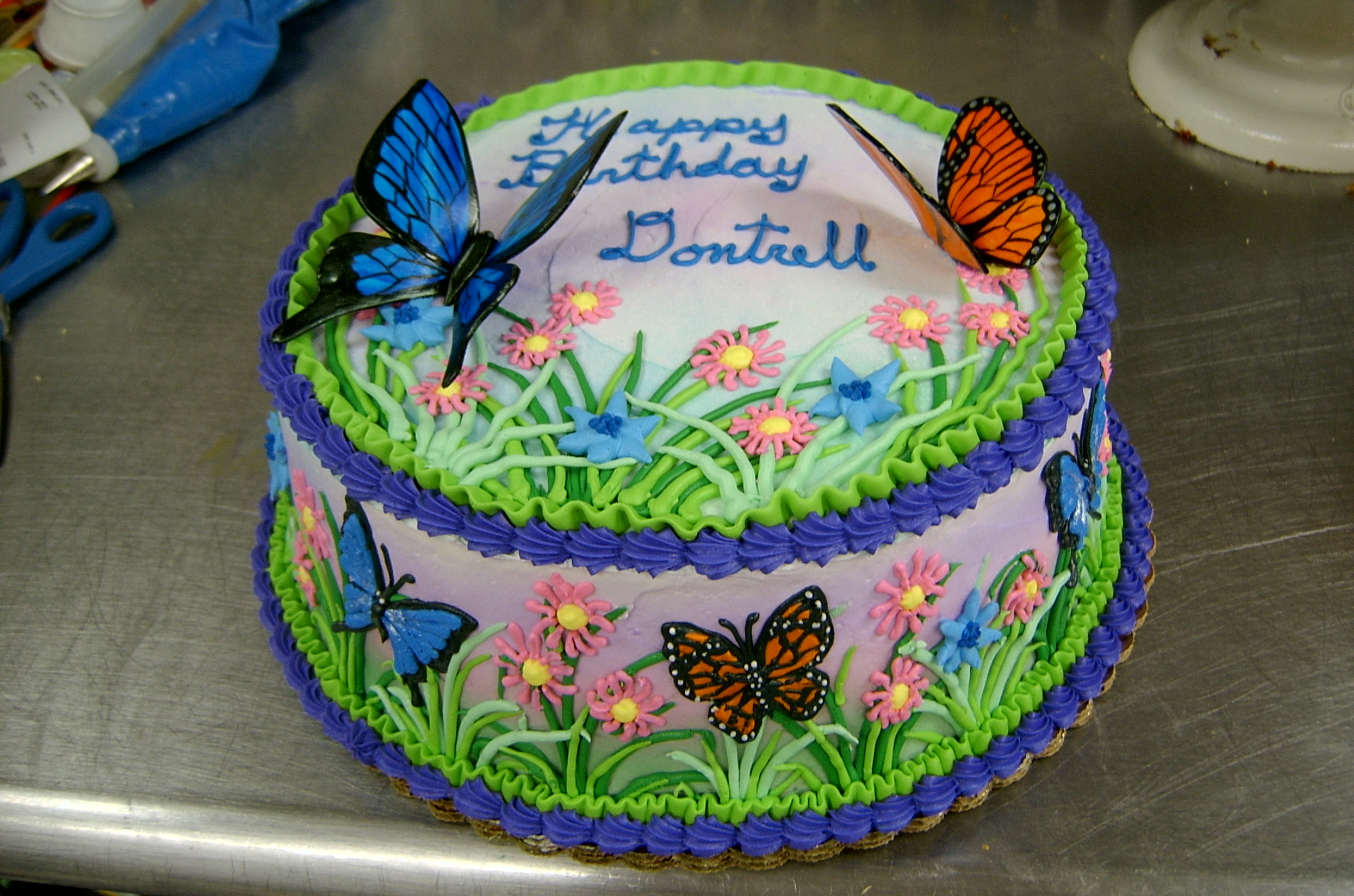 Butterflies Birthday Cake Ideas Butterflies Birthday Cake Ideas