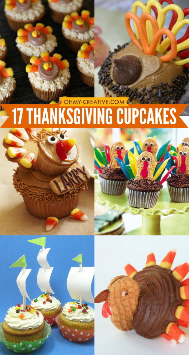Creative Thanksgiving Cupcake Ideas Creative Thanksgiving Cupcake Ideas