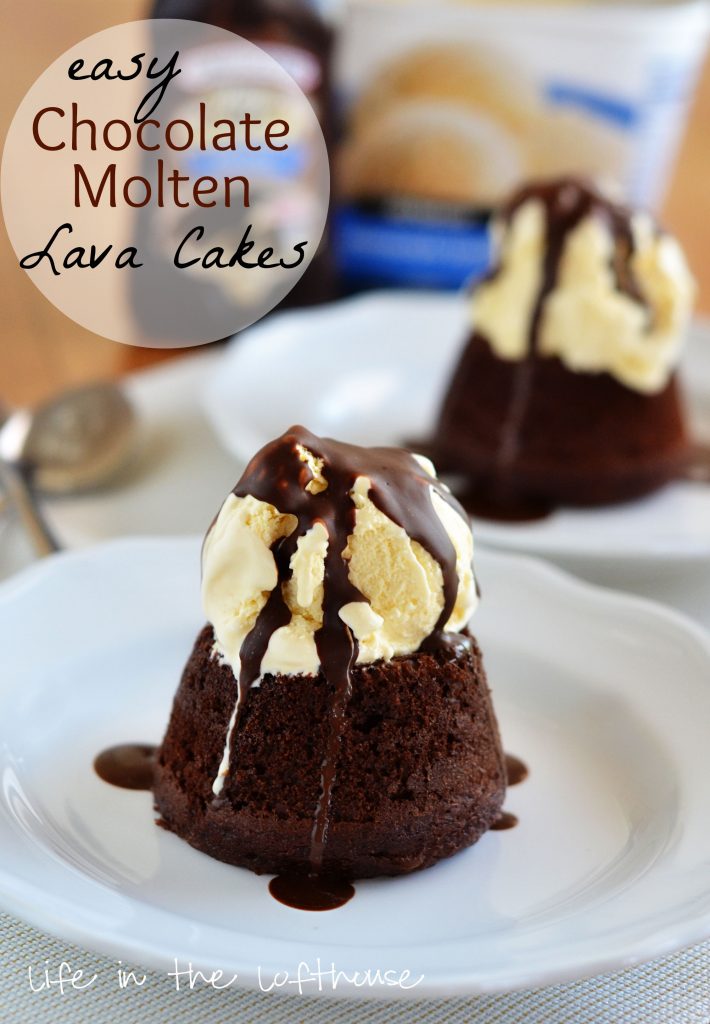 Easy Chocolate Molten Lava Cakes Easy Chocolate Molten Lava Cakes
