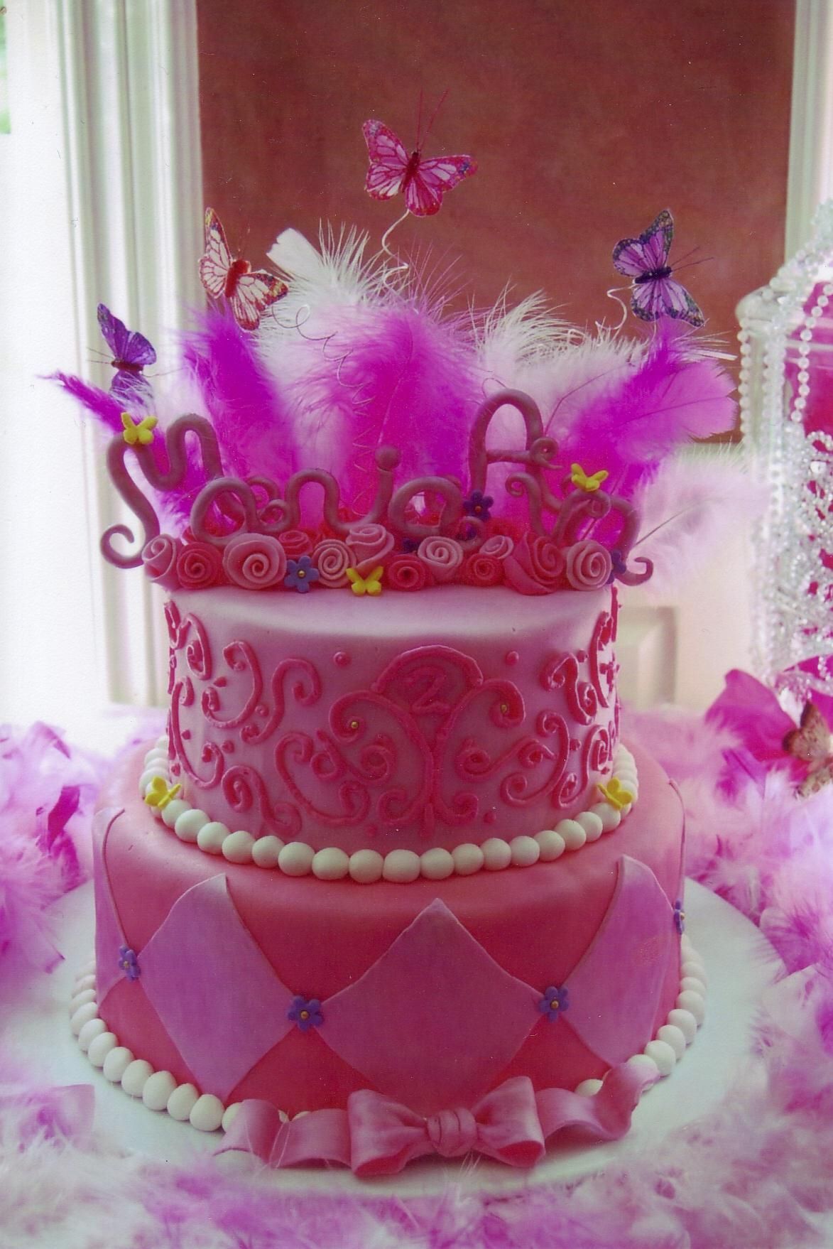 9 Fancy Birthday Cakes Girls For18 Photo Fancy Nancy Birthday