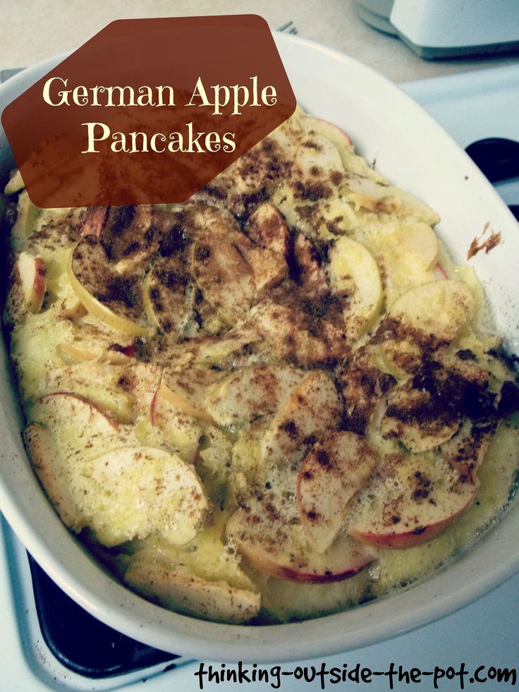 German Apple Pancake German Apple Pancake