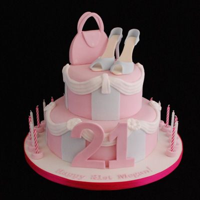 10 21st Birthday Cakes For Women Photo Girls 21st Birthday Cake