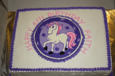 Happy Birthday Unicorn Cake