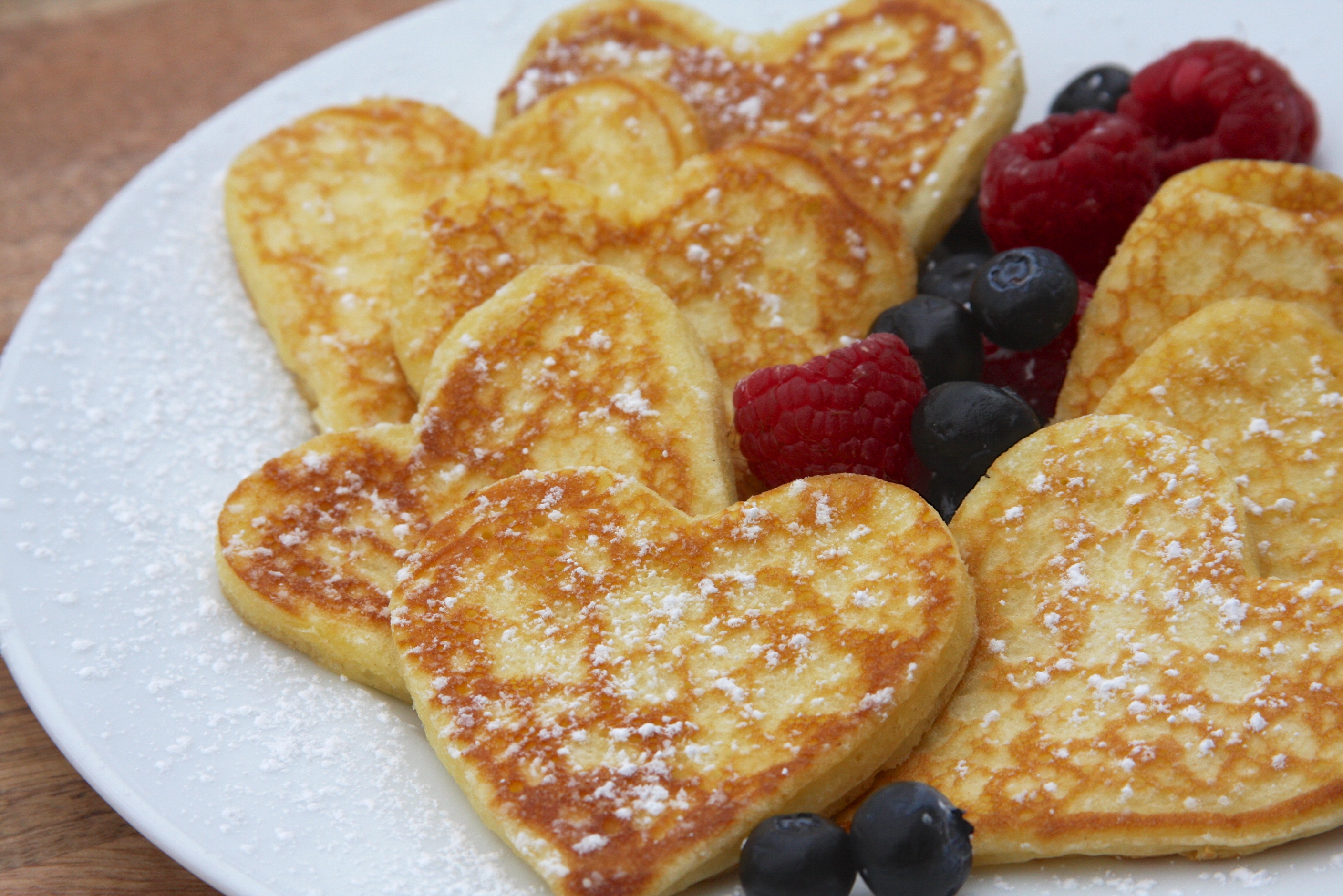 Heart Shaped Pancakes Heart Shaped Pancakes