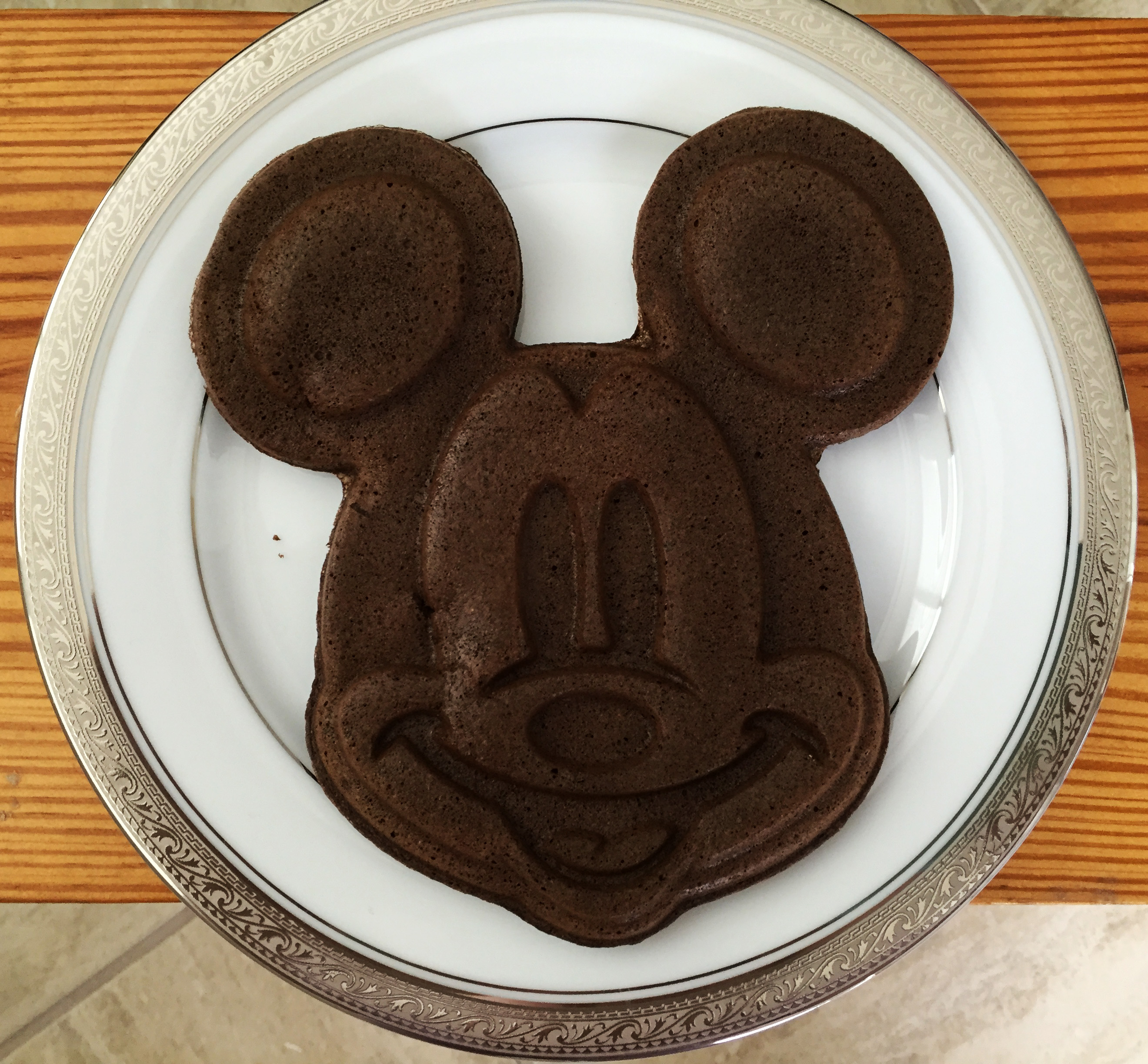 Mickey Mouse Shaped Pancakes Mickey Mouse Shaped Pancakes