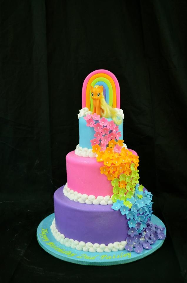 12 Pony Birthday Cakes For Girls Photo My Little Pony Birthday