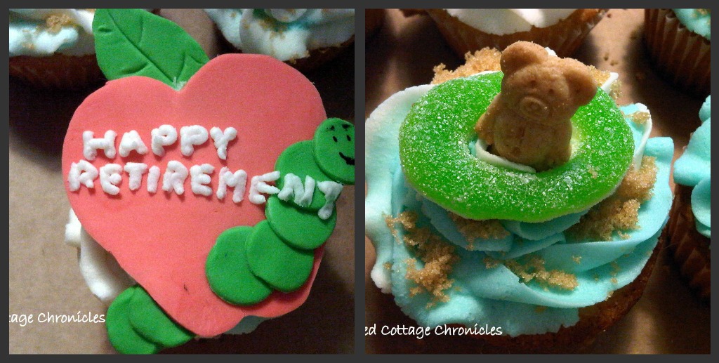 Teacher Retirement Cupcakes Teacher Retirement Cupcakes