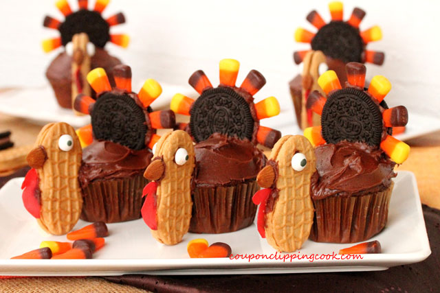 Thanksgiving Turkey Cupcakes Recipe Thanksgiving Turkey Cupcakes Recipe