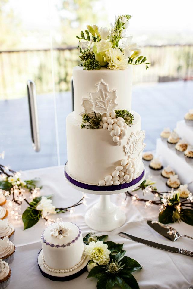 Wine Themed Wedding Cake Wine Themed Wedding Cake