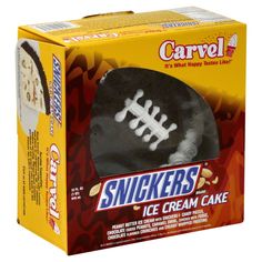 Carvel Football Ice Cream Cake Carvel Football Ice Cream Cake