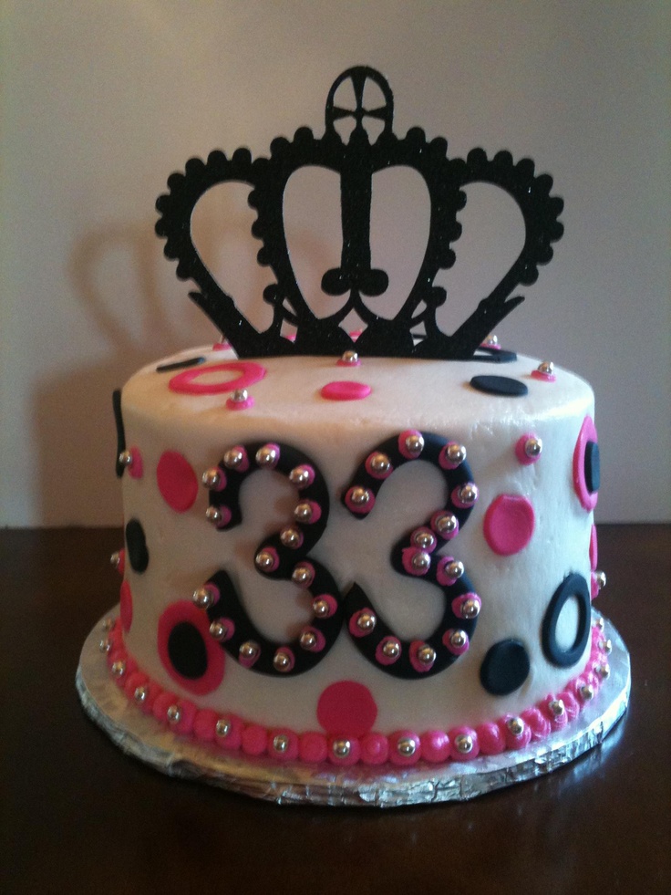 Happy 33rd Birthday Cake Happy 33rd Birthday Cake