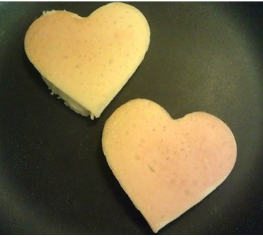 Heart Shaped Pancakes Heart Shaped Pancakes