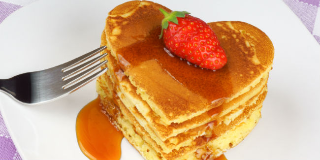 Heart Shaped Pancakes Heart Shaped Pancakes