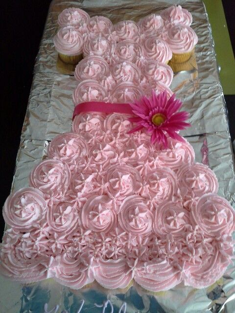 7 Cupcakes For Little Girls Birthday Party Photo Little Girl