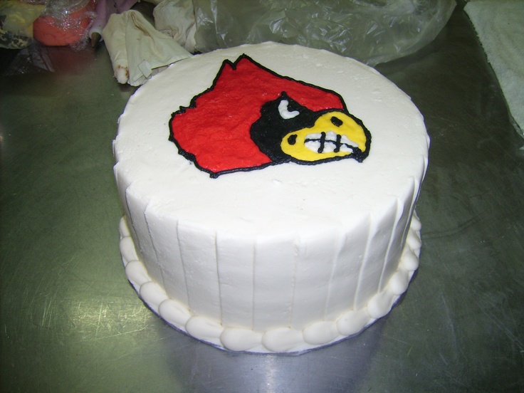Louisville Cardinals Birthday Cake Louisville Cardinals Birthday Cake