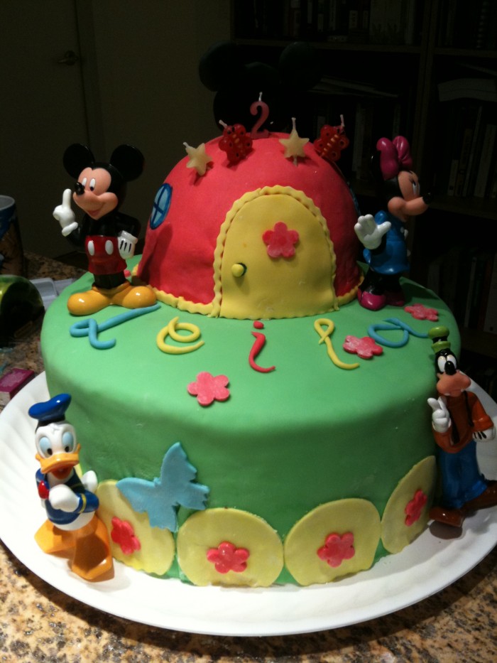 Mickey Mouse Birthday Cake Walmart