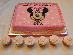 Minnie Mouse Sheet Cake Minnie Mouse Sheet Cake