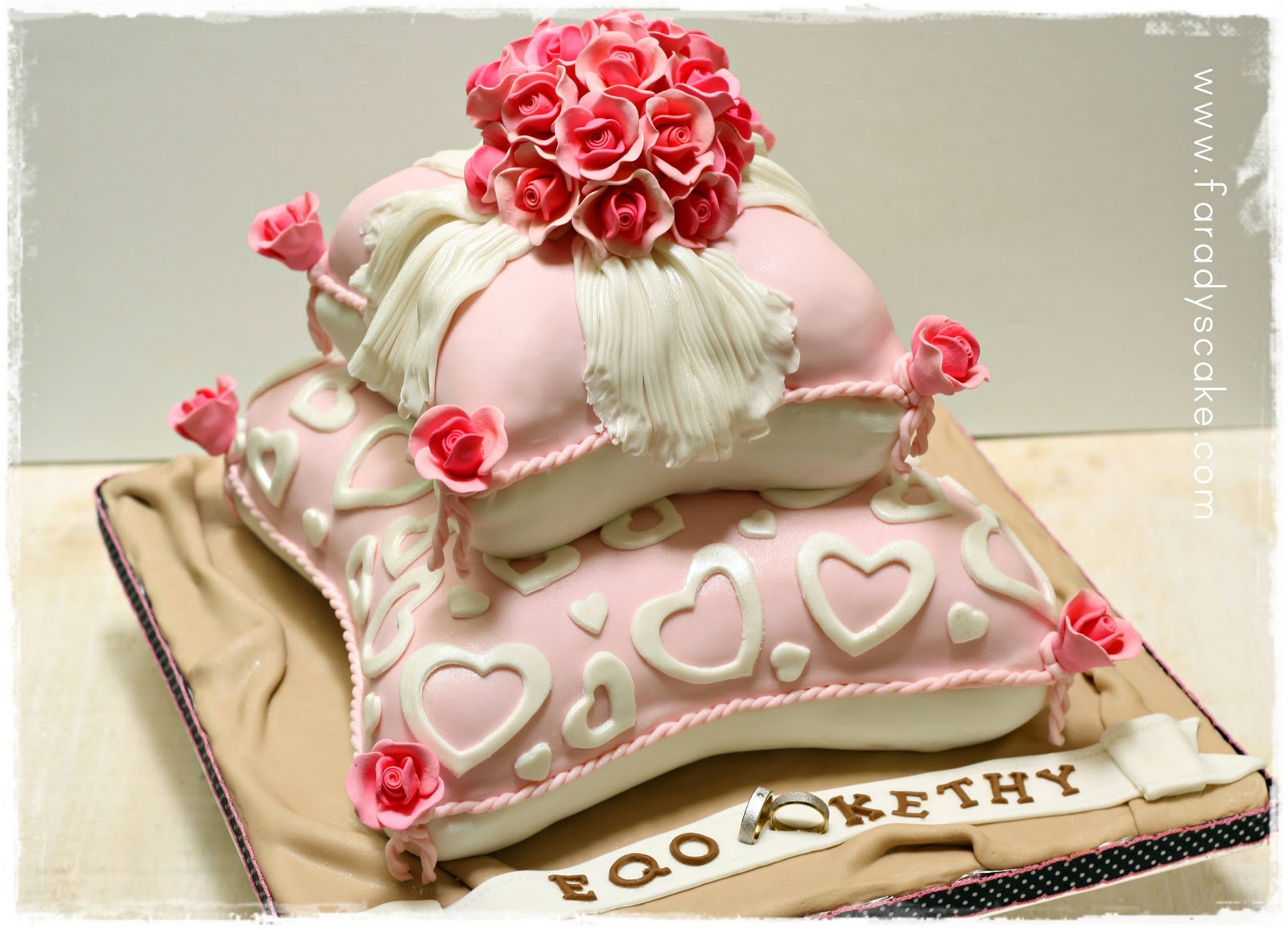 Pillow Wedding Cake