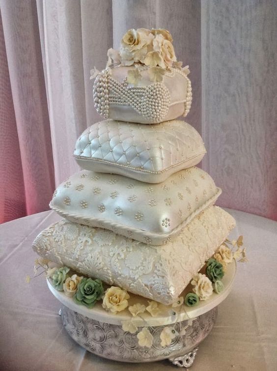 Pillow Wedding Cake Pillow Wedding Cake
