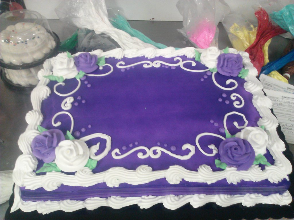 8 Photos of Black And Purple Sheet Cakes 8 Photos of Black And Purple Sheet Cakes