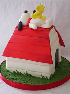 Snoopy Birthday Cake