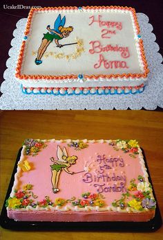 Tinkerbell Sheet Cake Idea Tinkerbell Sheet Cake Idea