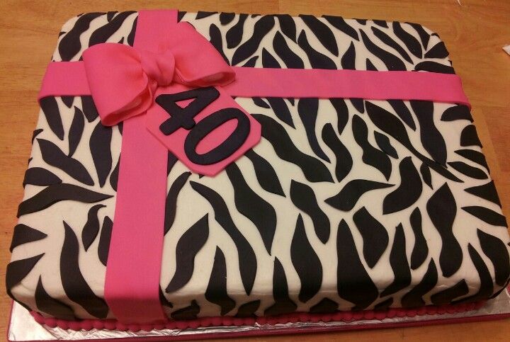 Zebra Sheet Cake Zebra Sheet Cake