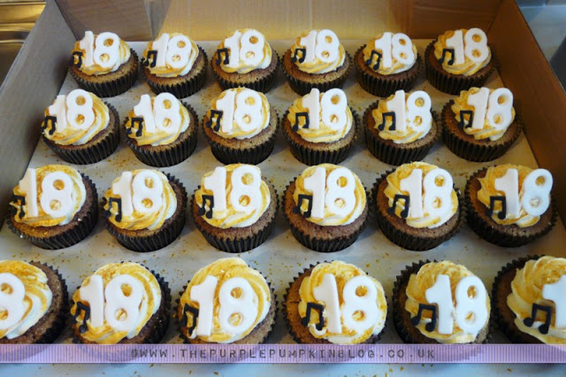 18 Birthday Cupcakes