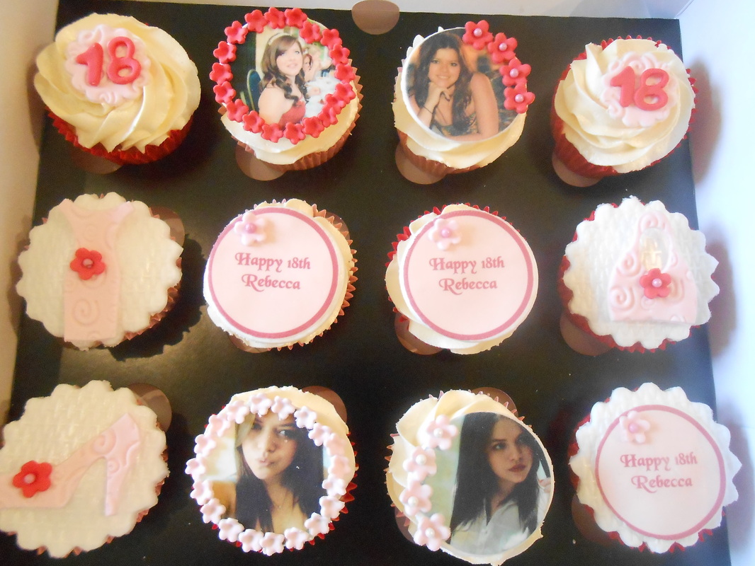 18th Birthday Cupcakes