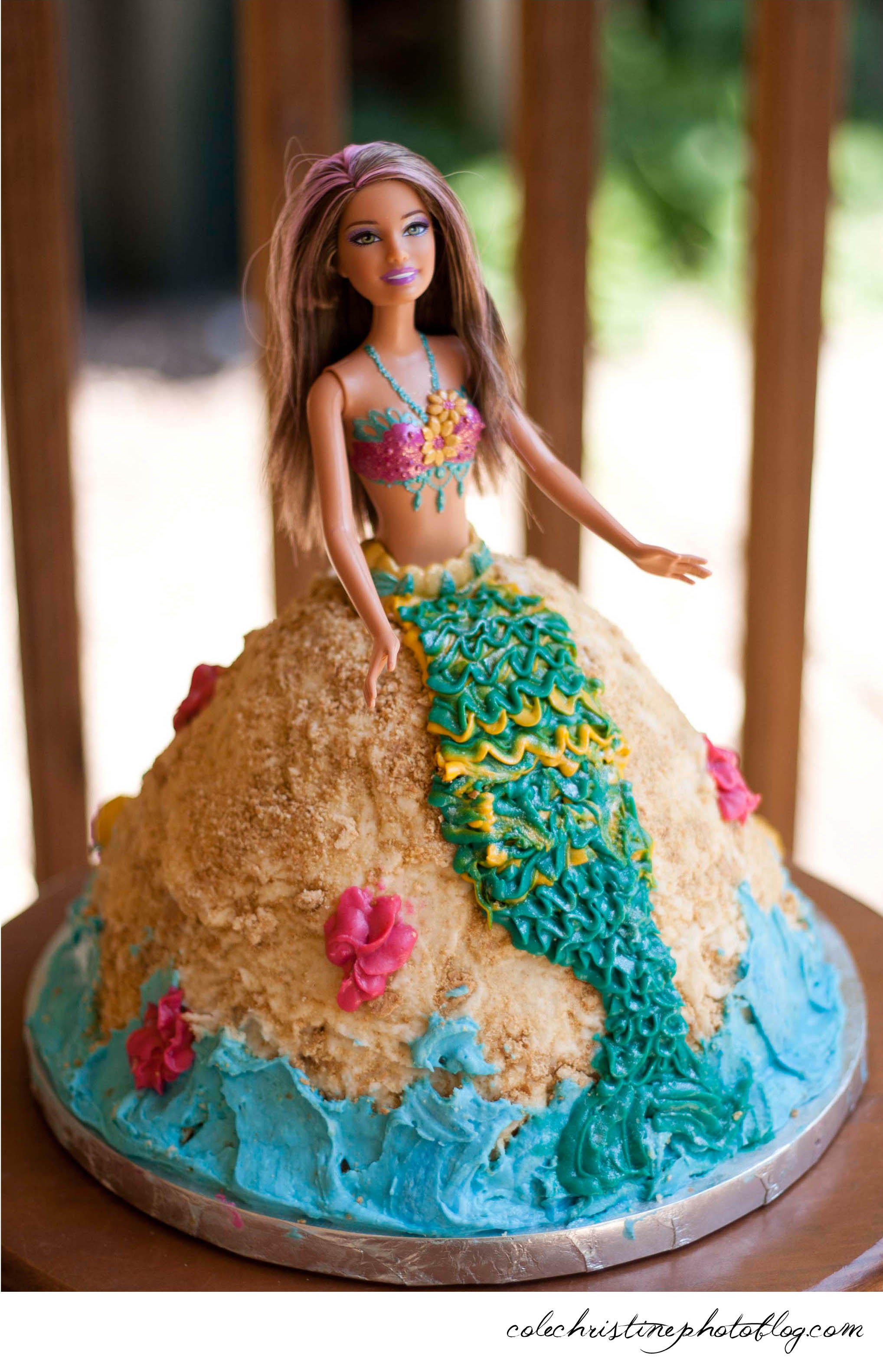 Barbie Mermaid Cake Barbie Mermaid Cake
