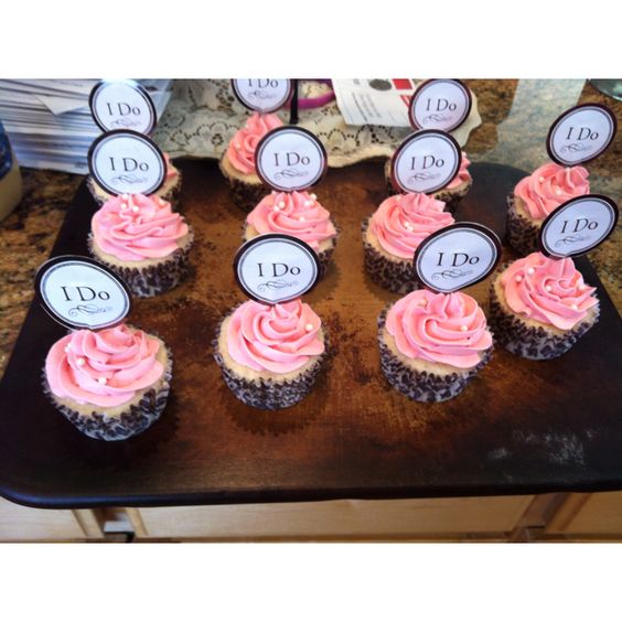 Bridal Shower Cup Cakes