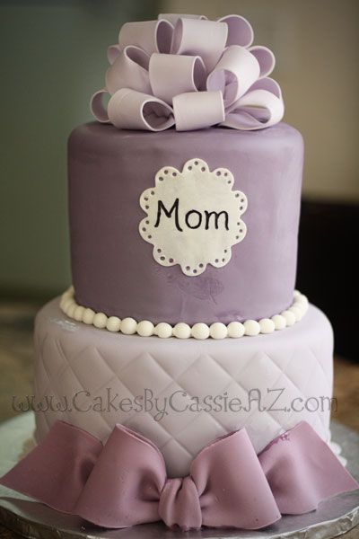 10 Elegant Birthday Cakes For Moms Photo Elegant Birthday Cake