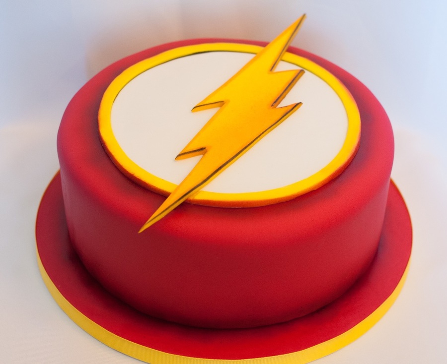 Flash Birthday Cake Flash Birthday Cake
