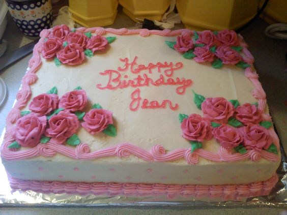 Happy Birthday Jean Cake Happy Birthday Jean Cake