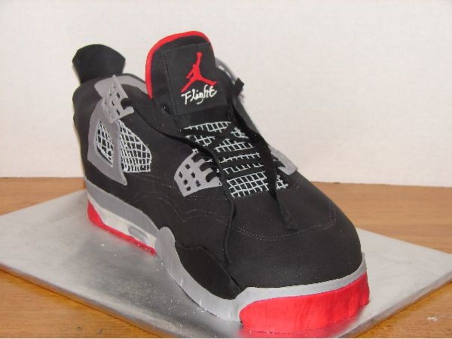 Jordan Shoe Birthday Cake Jordan Shoe Birthday Cake