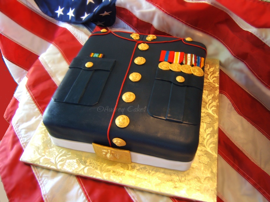 Marine Corp Cake Marine Corp Cake