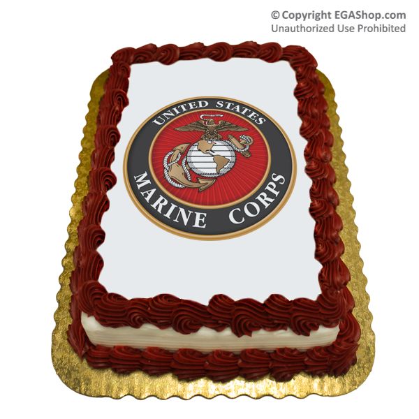 Marine Corps Birthday Cake Topper Marine Corps Birthday Cake Topper
